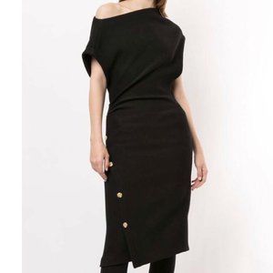 💫 NWT Proenza Schouler, Off the Shoulder Midi Dress, Size 2